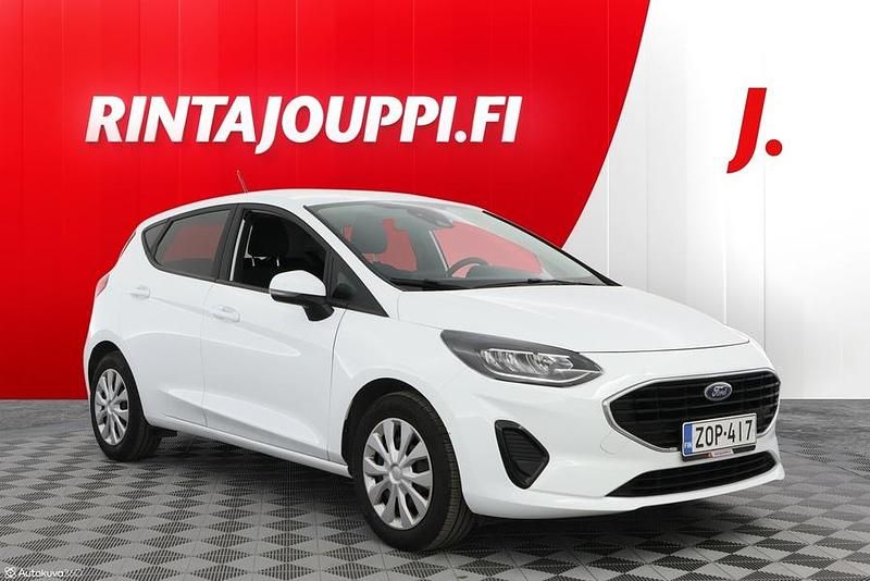 Valkoinen Käytetty 2022 Ford Fiesta Trend Viistoperä | 10 880 € (Perustarjous) - Kuva 1/3
