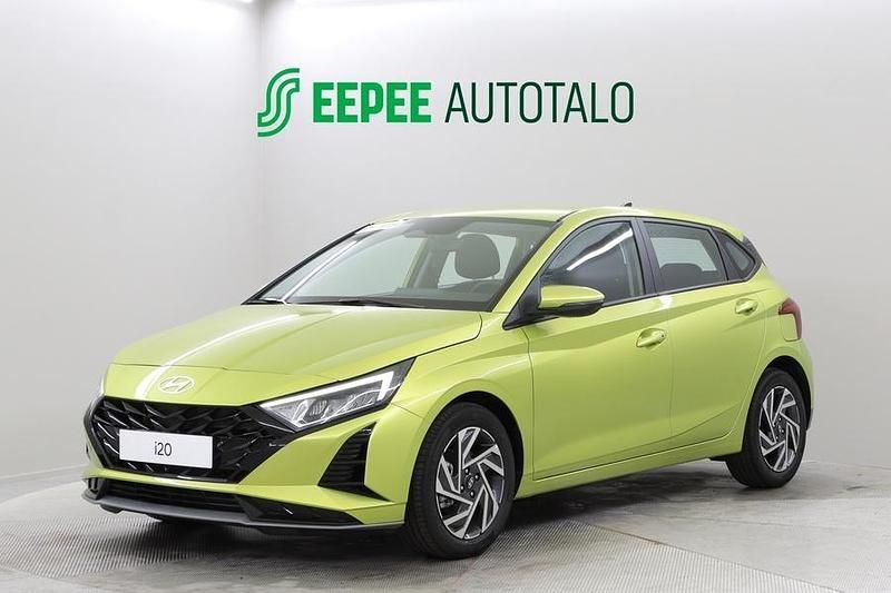 Lucid lime Uusi 2025 Hyundai i20 Comfort Viistoperä | 26 470 € (Hieman kallis) - Kuva 1/4