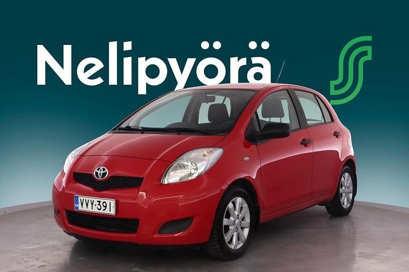 Punainen Käytetty 2011 Toyota Yaris Terra Viistoperä | 7 900 € (Hyvä tarjous) - Kuva 1/3