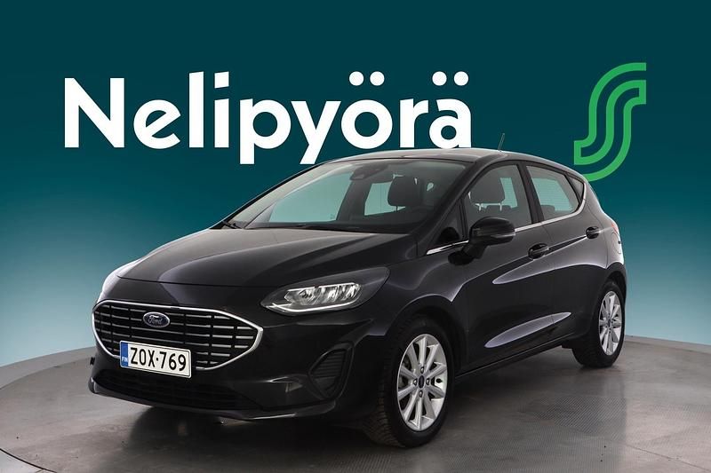 Musta Käytetty 2023 Ford Fiesta Titanium Viistoperä | 15 900 € (Perustarjous) - Kuva 1/3