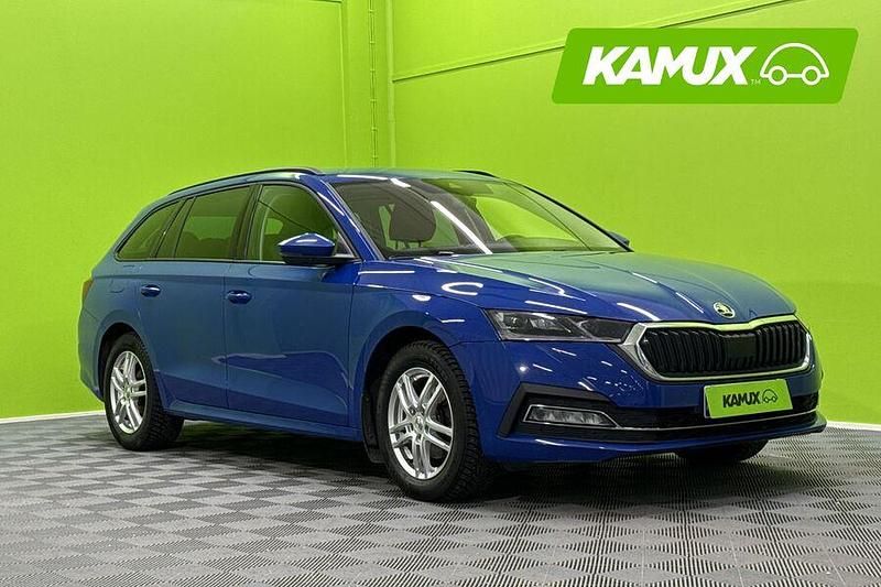 Sininen Käytetty 2022 Skoda Octavia Style Farmari | 22 590 € (Perustarjous) - Kuva 1/3