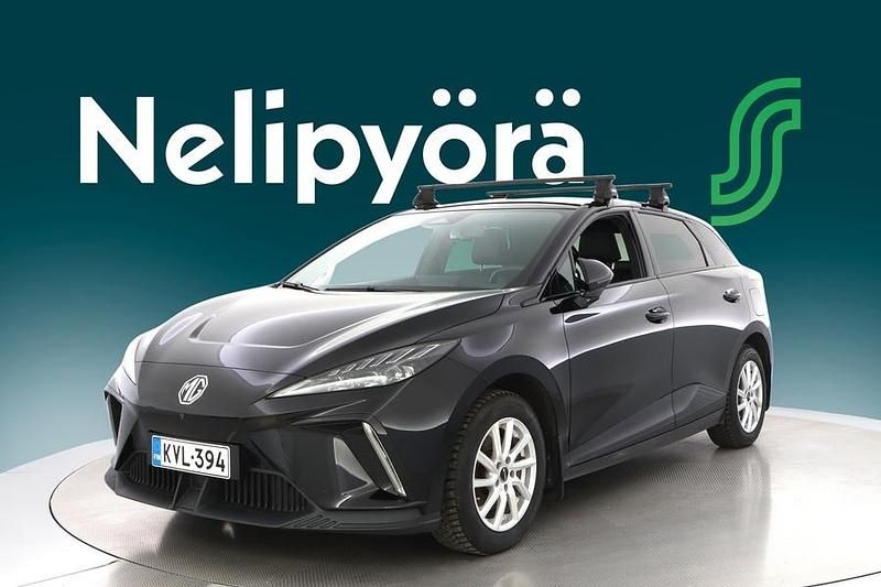 Käytetty MG MG4 EV Luxury 150 kW (204 HP) 2023 Musta Viistoperä