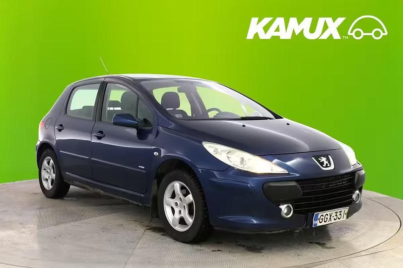 Käytetty Peugeot 307 109 HP (80 kW) 2006 Sininen Sedan