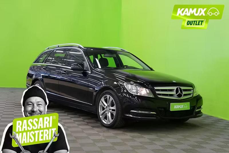 Musta Käytetty 2011 Mercedes C220 Farmari | 4 190 € - Kuva 1/4