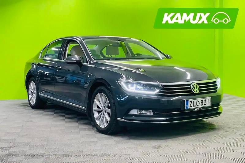 Käytetty VW Passat Highline 120 HP (88 kW) 2016 Hopea / harmaa Sedan