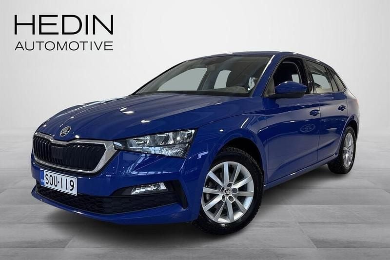 Käytetty Skoda Scala Ambition 110 HP (80 kW) 2022 Sininen Viistoperä
