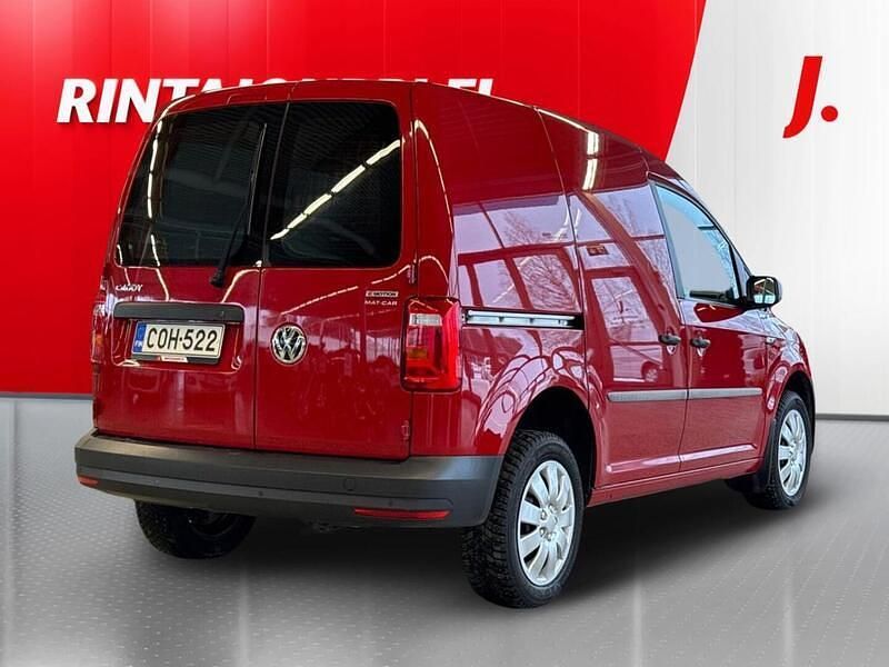 Käytetty VW Caddy 122 HP (89 kW) 2020 Punainen Tila-auto