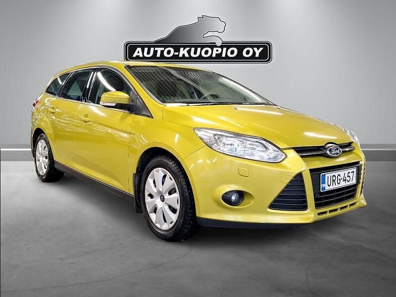 Keltainen Käytetty 2012 Ford Focus Trend Farmari | 7 890 € (Perustarjous) - Kuva 1/4