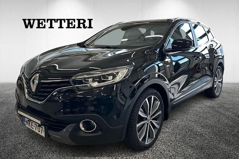 Musta Käytetty 2016 Renault Kadjar Bose Edition Katumaasturi | 9 900 € (Perustarjous) - Kuva 1/4