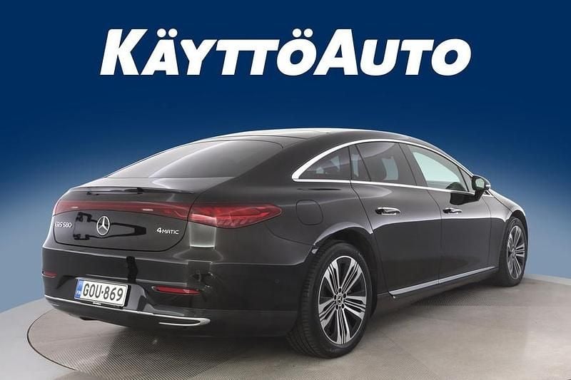 Käytetty Mercedes EQS580 Electric Art 400 kW (544 HP) 2021 Musta Sedan