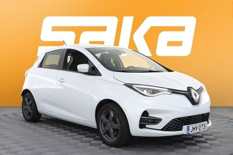 Valkoinen Käytetty 2020 Renault Zoe Intens Viistoperä | 12 800 € (Hyvä tarjous) - Kuva 1/3
