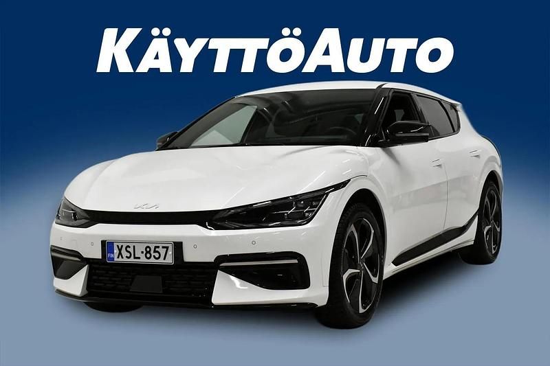 Käytetty Kia EV6 Comfort 430 kW (585 HP) 2024 Valkoinen Katumaasturi