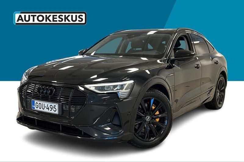 Musta Käytetty 2021 Audi e-tron Sportback S-Line Katumaasturi | 30 590 € (Perustarjous) - Kuva 1/3