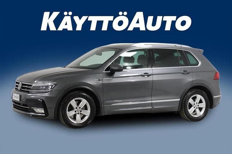 Käytetty VW Tiguan GT 190 HP (139 kW) 2017 Met. hopea Katumaasturi