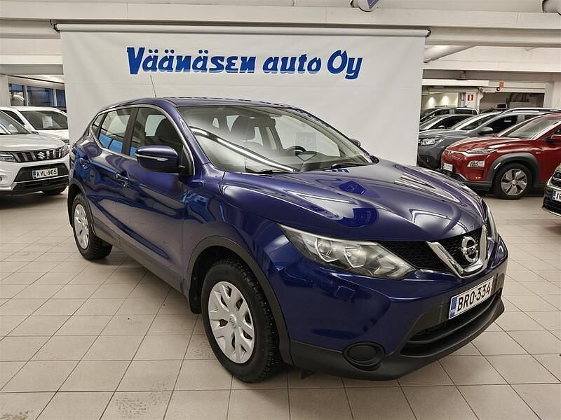 Sininen Käytetty 2014 Nissan Qashqai Visia Katumaasturi | 7 900 € (Hieman kallis) - Kuva 1/4