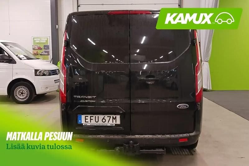 Käytetty Ford Transit Custom 170 HP (125 kW) 2021 Musta Van