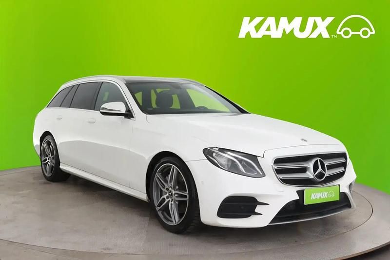 Käytetty Mercedes E200 Business 150 HP (110 kW) 2018 Valkoinen Farmari