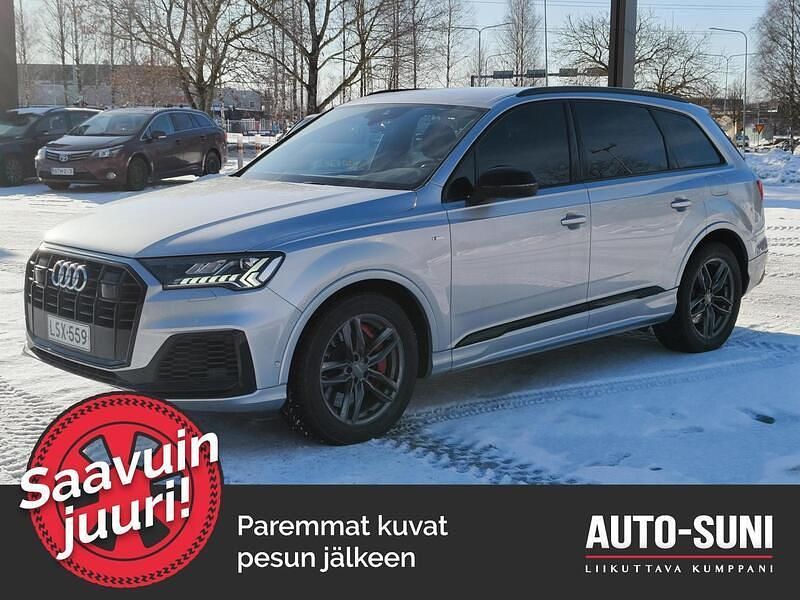 Käytetty Audi Q7 Business 340 HP (250 kW) 2021 Hopea Katumaasturi