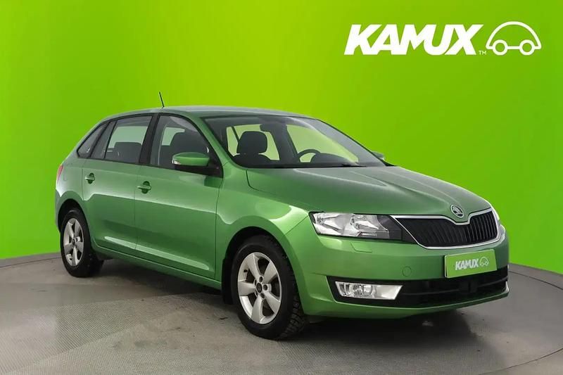 Vihreä Käytetty 2016 Skoda Rapid Ambition Sedan | 10 820 € (Perustarjous) - Kuva 1/4