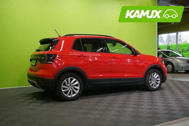 Käytetty VW T-Cross Style 116 HP (85 kW) 2020 Punainen Katumaasturi