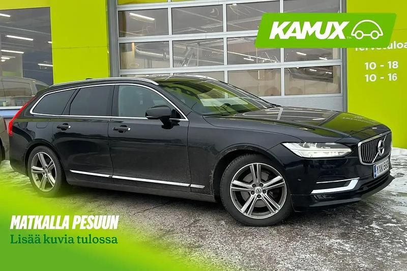 Käytetty Volvo V90 Inscription 190 HP (139 kW) 2017 Musta Farmari