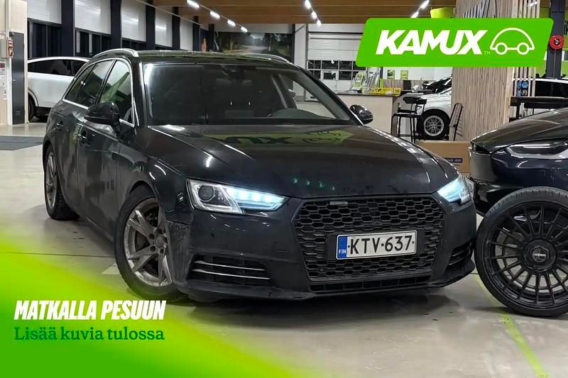 Musta Käytetty 2017 Audi A4 Business Farmari | 17 490 € (Perustarjous) - Kuva 1/4