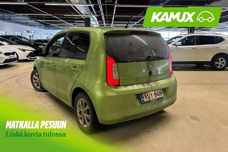 Käytetty Skoda Citigo Elegance 60 HP (44 kW) 2014 Vihreä Viistoperä