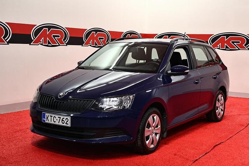 Sininen Käytetty 2018 Skoda Fabia Active Farmari | 11 900 € (Perustarjous) - Kuva 1/4