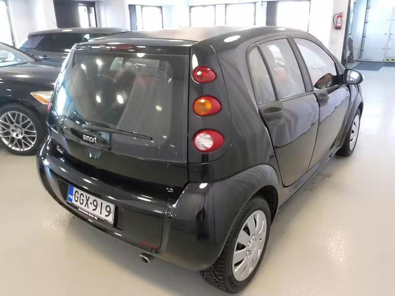 Käytetty Smart ForFour 95 HP (69 kW) 2006 Musta Viistoperä