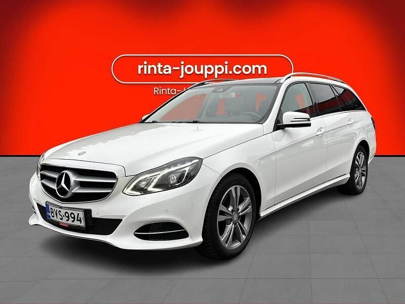 Valkoinen Käytetty 2014 Mercedes E250 Business Farmari | 19 280 € (Hyvä tarjous) - Kuva 1/4
