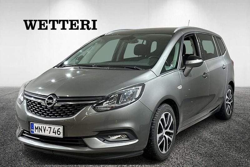 Harmaa Käytetty 2019 Opel Zafira Enjoy Tila-auto | 17 900 € - Kuva 1/4