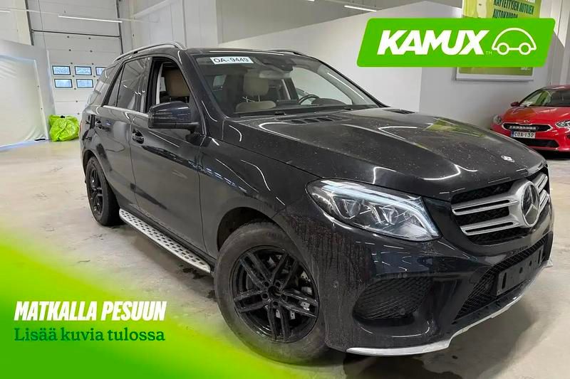 Käytetty Mercedes GLE350 AMG line 258 HP (189 kW) 2017 Musta Katumaasturi