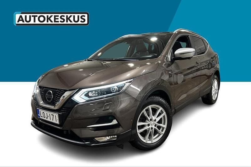 Ruskea Käytetty 2017 Nissan Qashqai Tekna+ Katumaasturi | 15 790 € (Hieman kallis) - Kuva 1/3