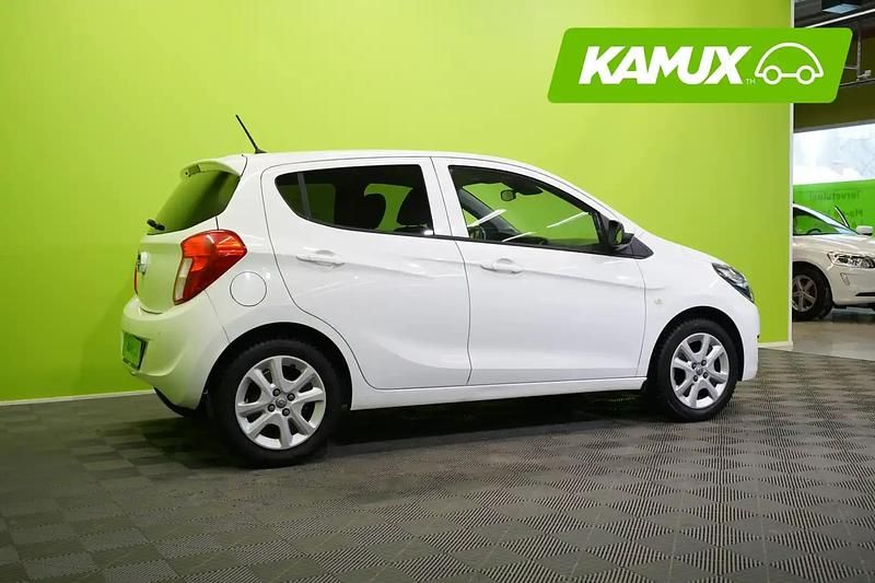 Käytetty Opel Karl Enjoy 75 HP (55 kW) 2015 Valkoinen Viistoperä