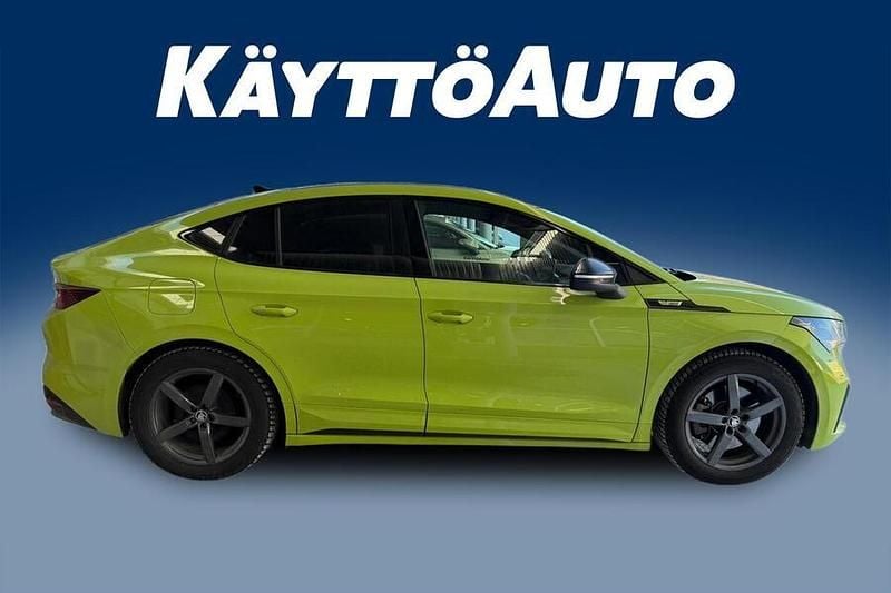 Käytetty Skoda Enyaq iV RS 219 kW (299 HP) 2023 Vihreä Katumaasturi