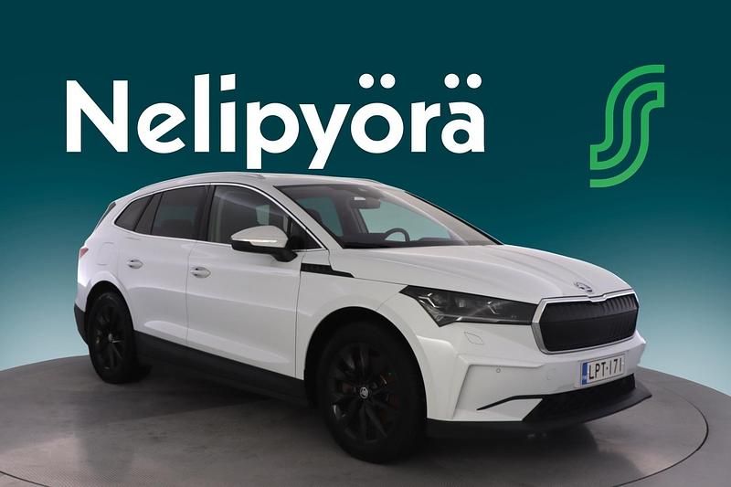 Käytetty Skoda Enyaq iV 150 kW (204 HP) 2021 Valkoinen Katumaasturi