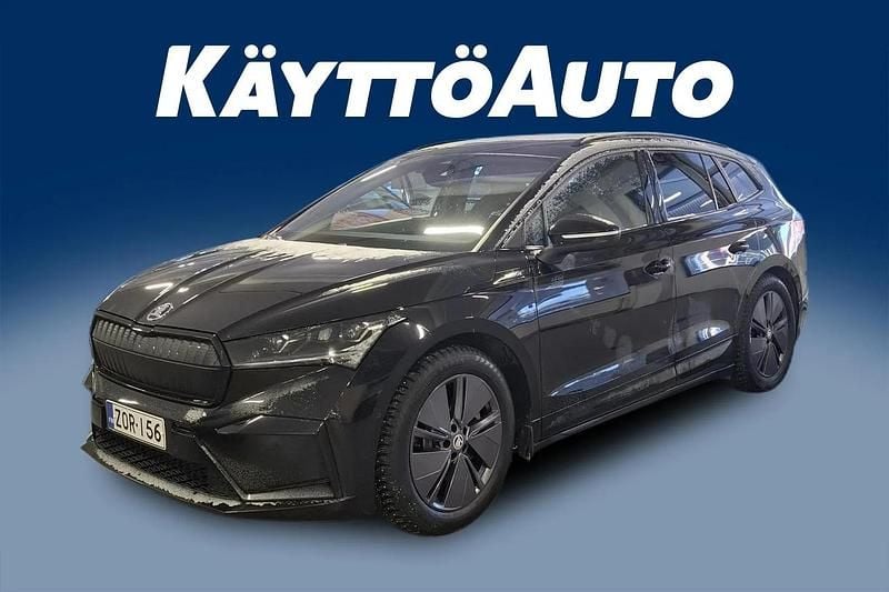 Musta Käytetty 2022 Skoda Enyaq iV SportLine Katumaasturi | 27 990 € (Perustarjous) - Kuva 1/4