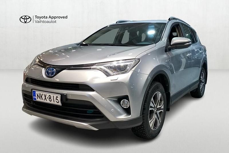 Hopea Käytetty 2017 Toyota RAV4 Hybrid Edition Katumaasturi | 22 890 € (Hieman kallis) - Kuva 1/4