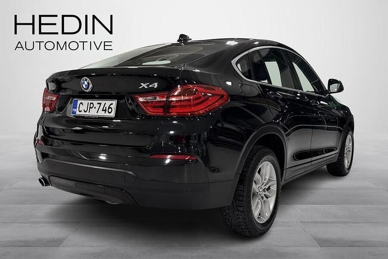 Käytetty BMW X4 190 HP (139 kW) 2015 Musta Katumaasturi