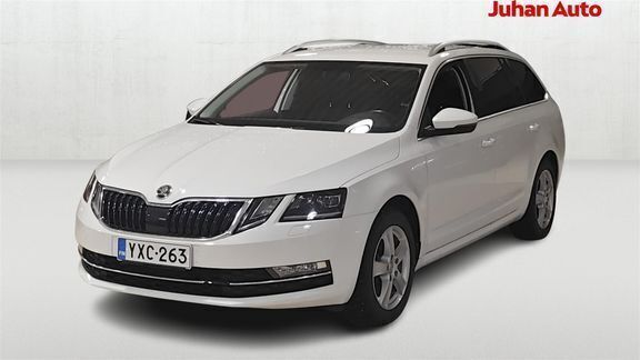 Valkoinen Käytetty 2019 Skoda Octavia G-TEC Ambition Farmari | 15 990 € (Perustarjous) - Kuva 1/4