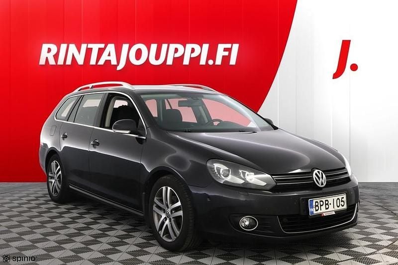 Musta Käytetty 2011 VW Golf Highline Farmari | 6 580 € (Hieman kallis) - Kuva 1/3