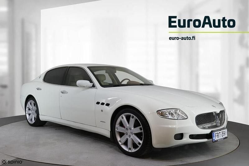 Käytetty Maserati Quattroporte 400 HP (294 kW) 2005 Valkoinen Sedan
