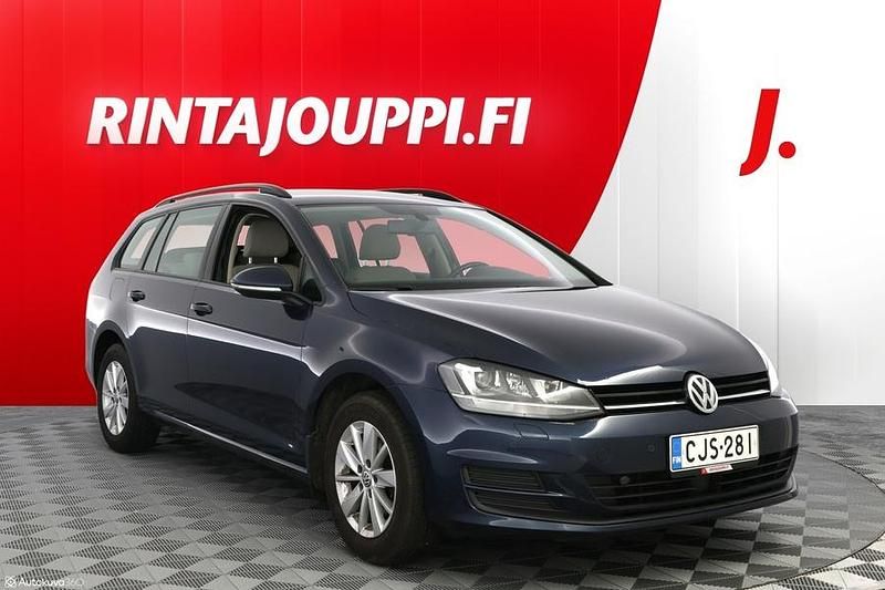 Sininen Käytetty 2014 VW Golf VII R Viistoperä | 12 850 € - Kuva 1/3