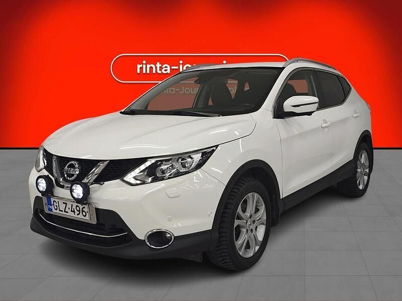 Valkoinen Käytetty 2016 Nissan Qashqai 360º Katumaasturi | 7 990 € (Hieman kallis) - Kuva 1/3