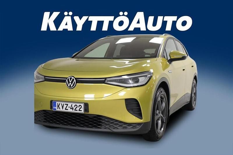 Käytetty VW ID.4 Pro Performance 150 kW (204 HP) 2021 Keltainen Katumaasturi