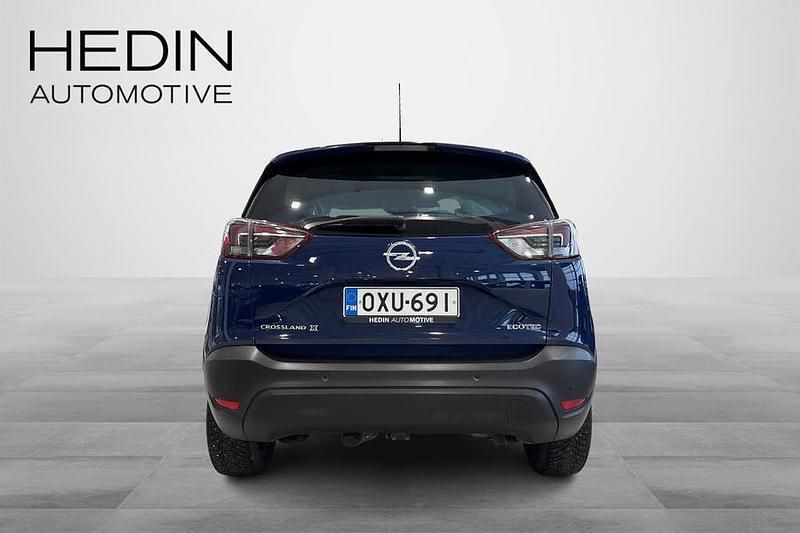 Käytetty Opel Crossland X Comfort 110 HP (80 kW) 2019 Sininen Katumaasturi