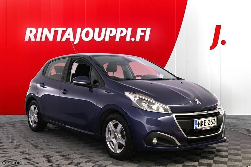Sininen Käytetty 2016 Peugeot 208 Active Viistoperä | 7 180 € (Hyvä tarjous) - Kuva 1/3