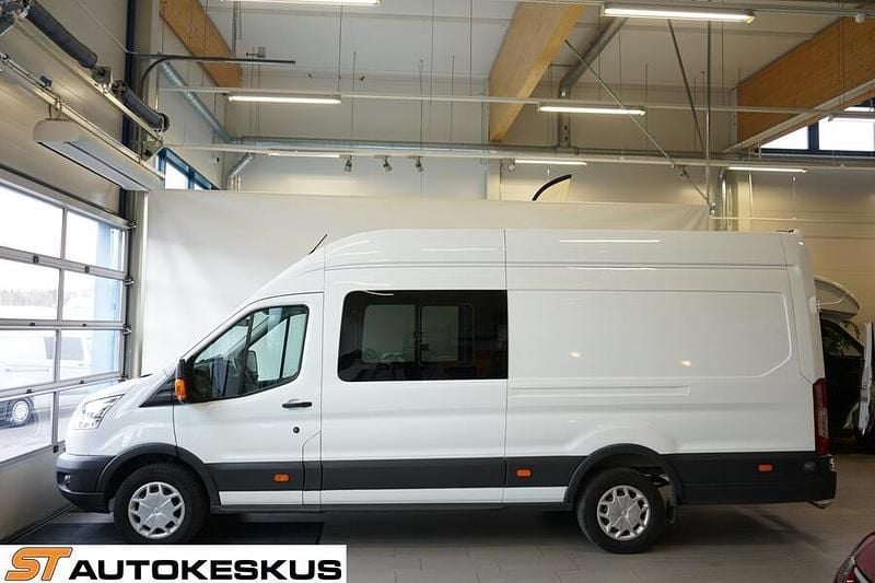 Valkoinen Käytetty 2019 Ford Transit Trend Van | 26 900 € (Kallis) - Kuva 1/4