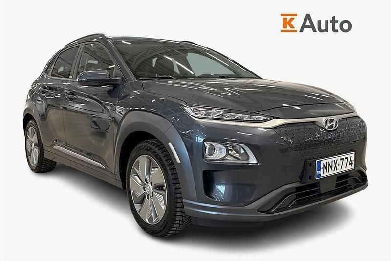 Käytetty Hyundai Kona Comfort 150 kW (204 HP) 2021 Harmaa Katumaasturi