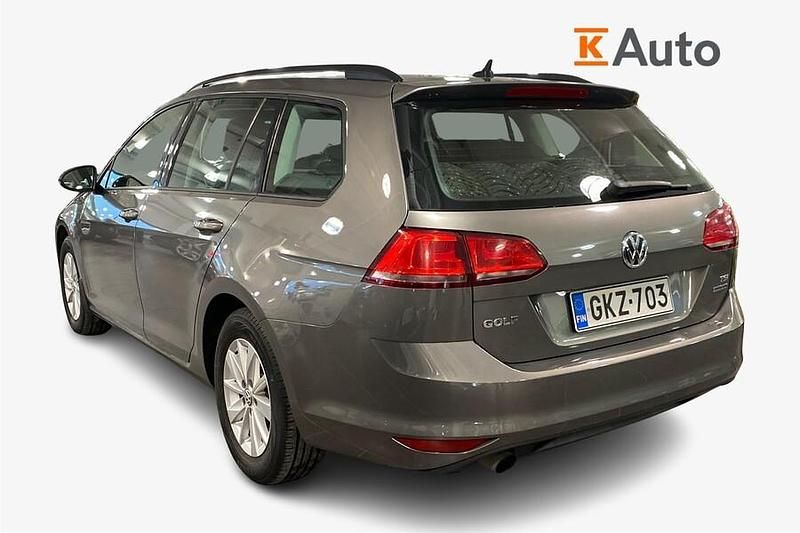 Käytetty VW Golf VII Comfortline 105 HP (77 kW) 2014 Harmaa Farmari